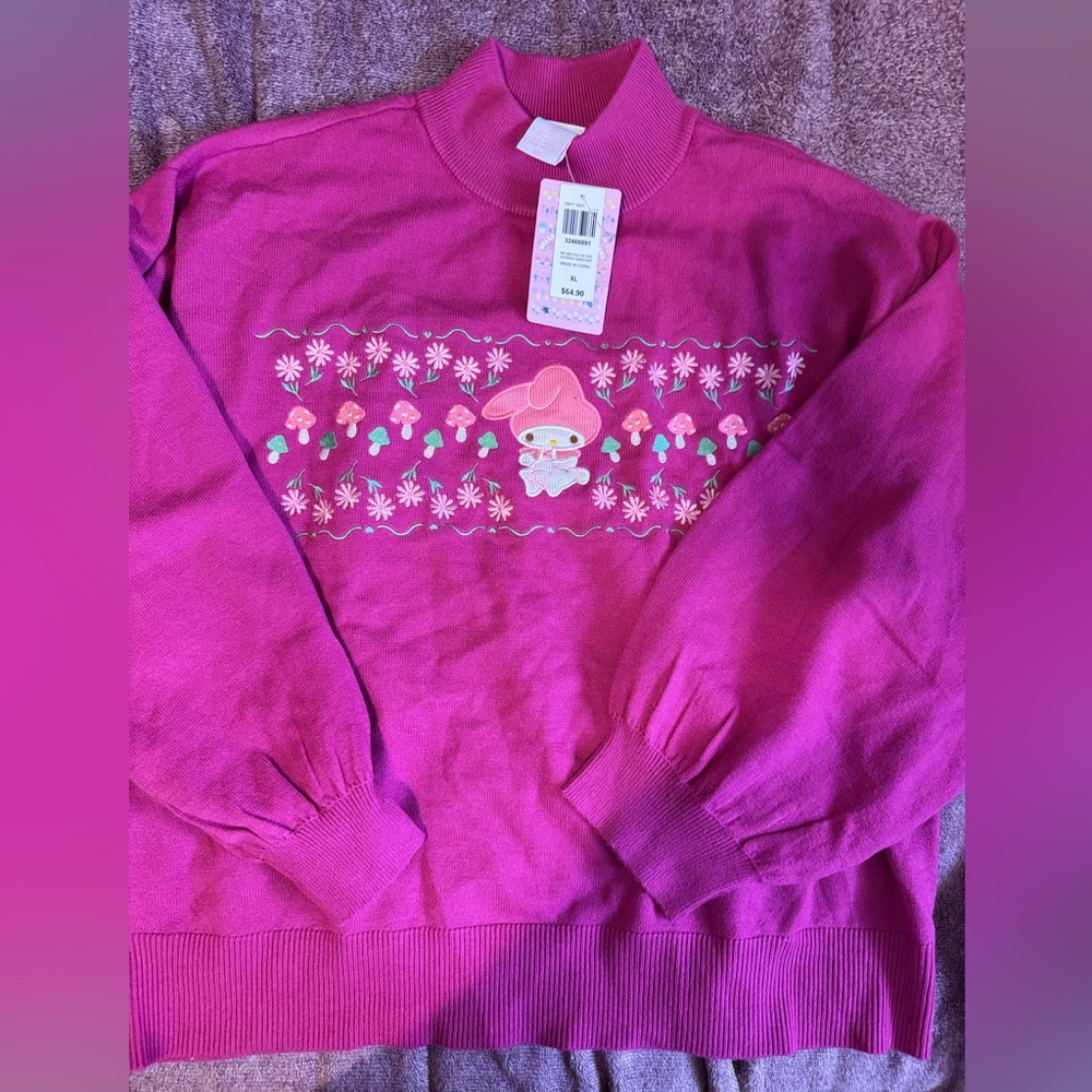 Sanrio My Melody pink sweater